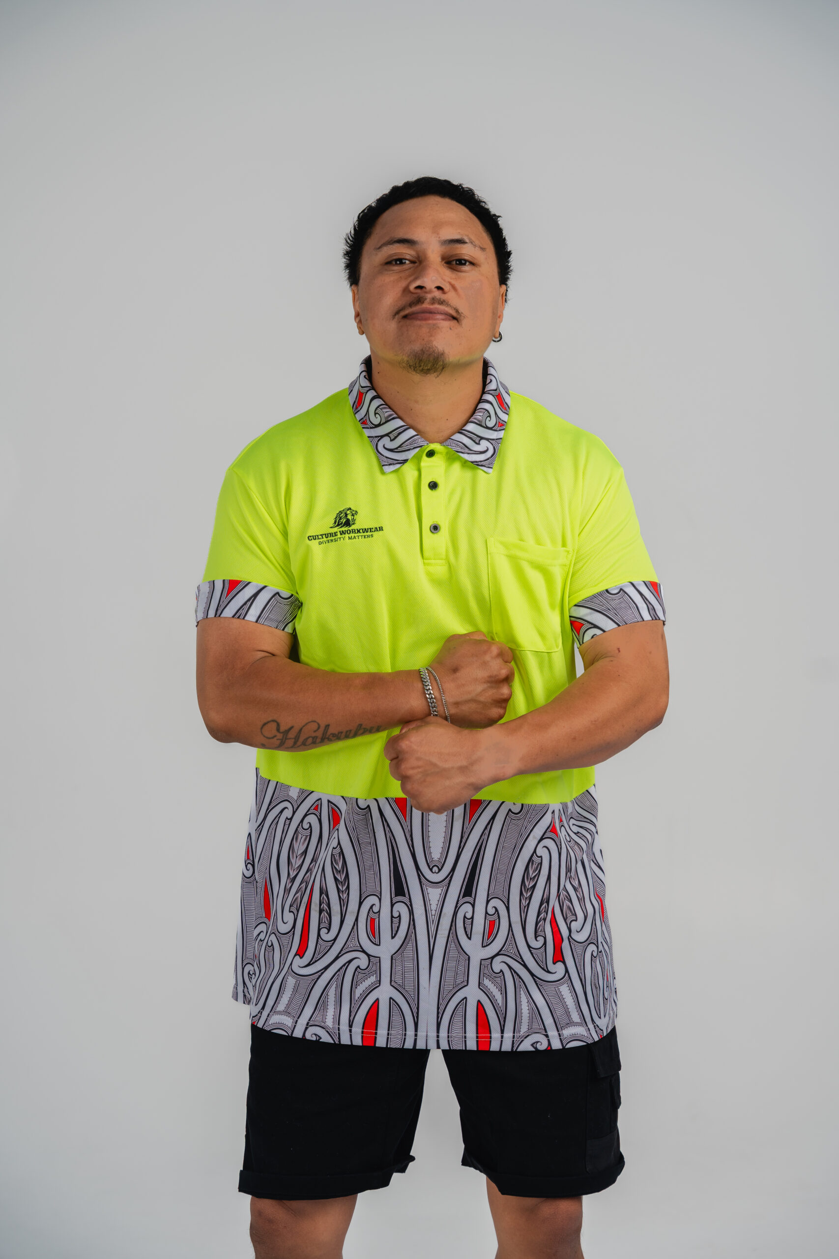 Māori Yellow Hi-Vis Polo