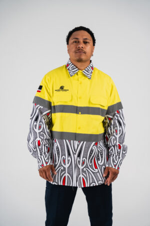 Māori Yellow Long Sleeve Hi-Vis